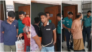 ২২ লাখ টাকার ছিনতাই মামলায় ৫ জন আসামি আবারও রিমান্ডে!