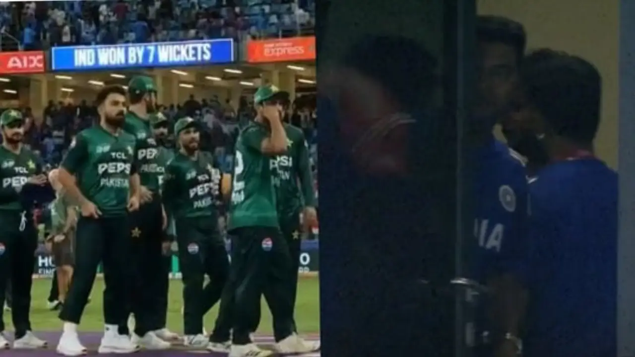 হাত মেলাতে এসেছিল পাকিস্তান দল, মুখের ওপর দরজা বন্ধ করে বুমরাহরা