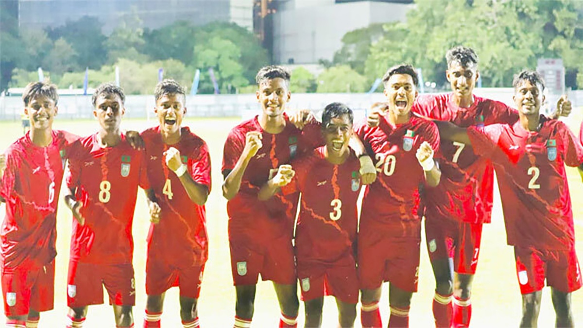 সাফ অনূর্ধ্ব-১৭ চ্যাম্পিয়নশিপ: রিফাতের হ্যাটট্রিকে সেমিতে বাংলাদেশ