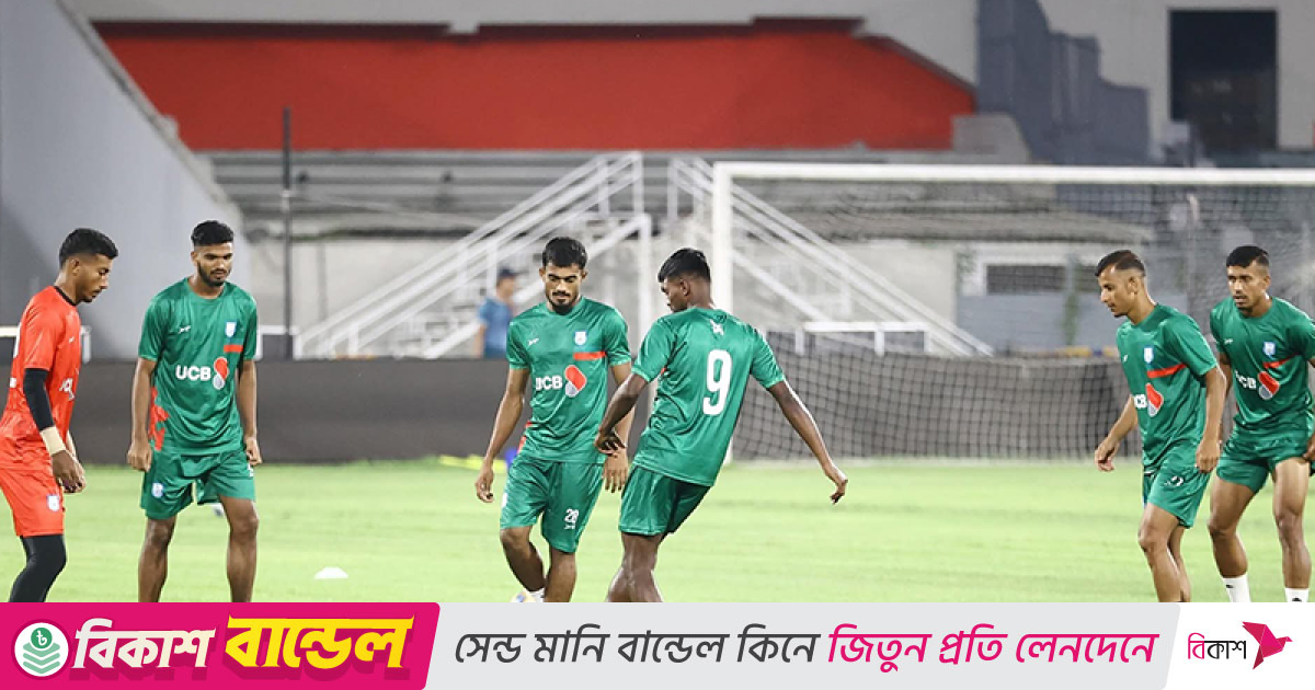 দ্বিতীয় দিন অনুশীলনে জামাল-ফাহামিদুলরা