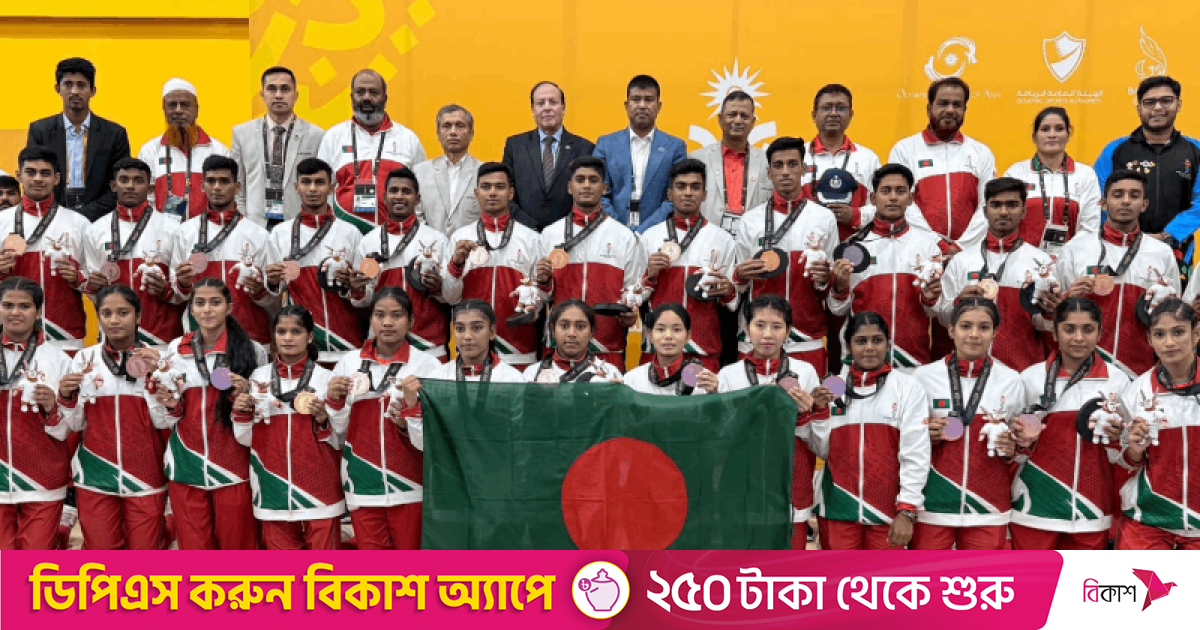 দুটি পদক জিতে আজ দেশে ফিরছে বাংলাদেশ দল