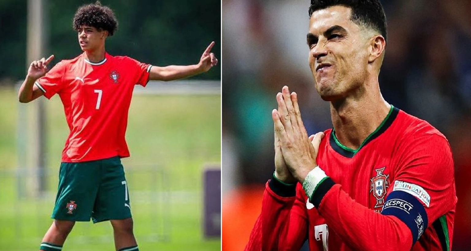 ছেলেকে নিয়ে রোনালদোর স্বপ্ন পূরণের পথে