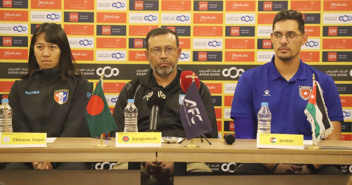 জর্ডান ম্যাচে দৃষ্টি বাংলাদেশের মেয়েদের