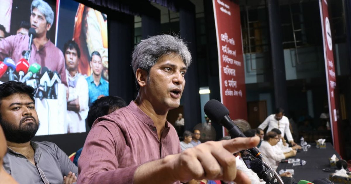 রাজনৈতিক উত্তরণের জন্য প্রয়োজন ন্যূনতম জাতীয় ঐকমত্য: জোনায়েদ সাকি