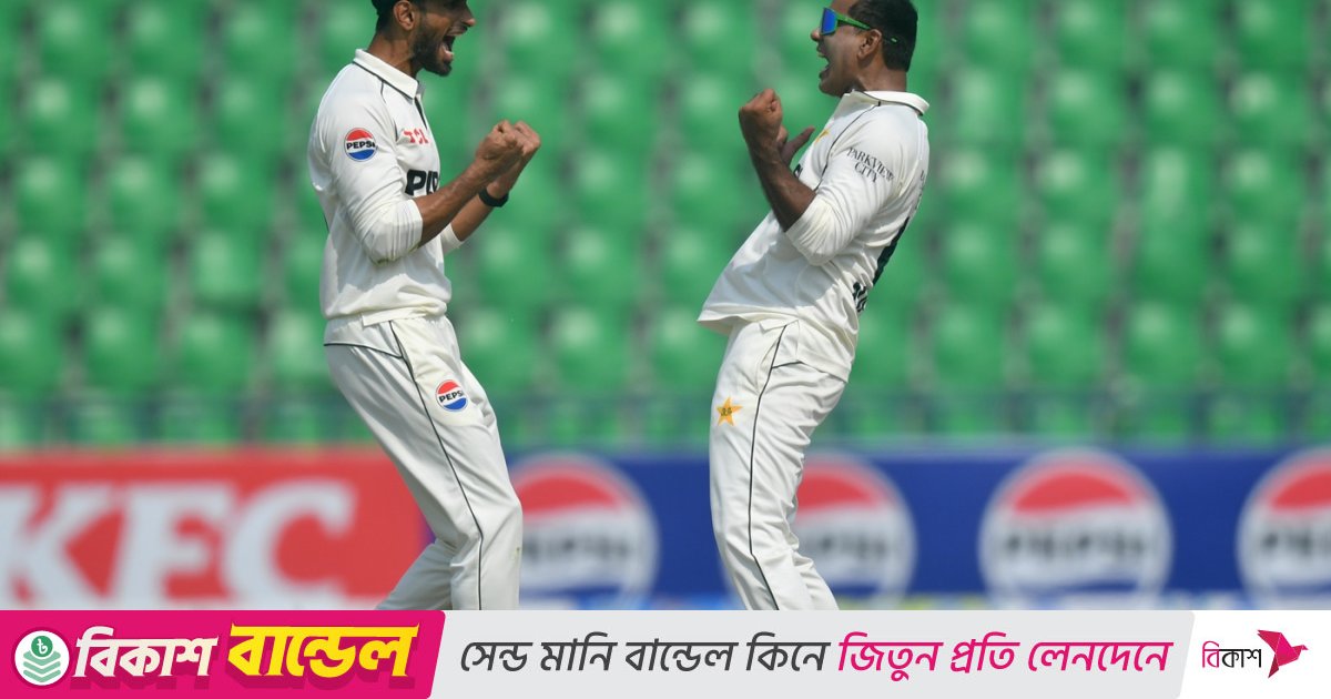 প্রোটিয়াদের হারিয়ে টেস্ট সিরিজে শুভ সূচনা পাকিস্তানের