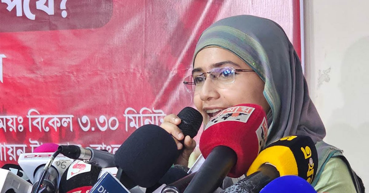 এনসিপিকে বাচ্চাদের দল ইঙ্গিত করে গেজেটে ‘শাপলা কলি’: সামান্তা