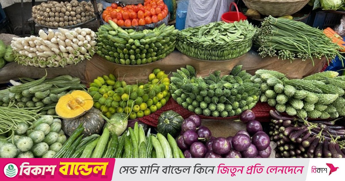 বেশিরভাগ সবজির দাম চড়া, মাছ-মুরগী অপরিবর্তিত