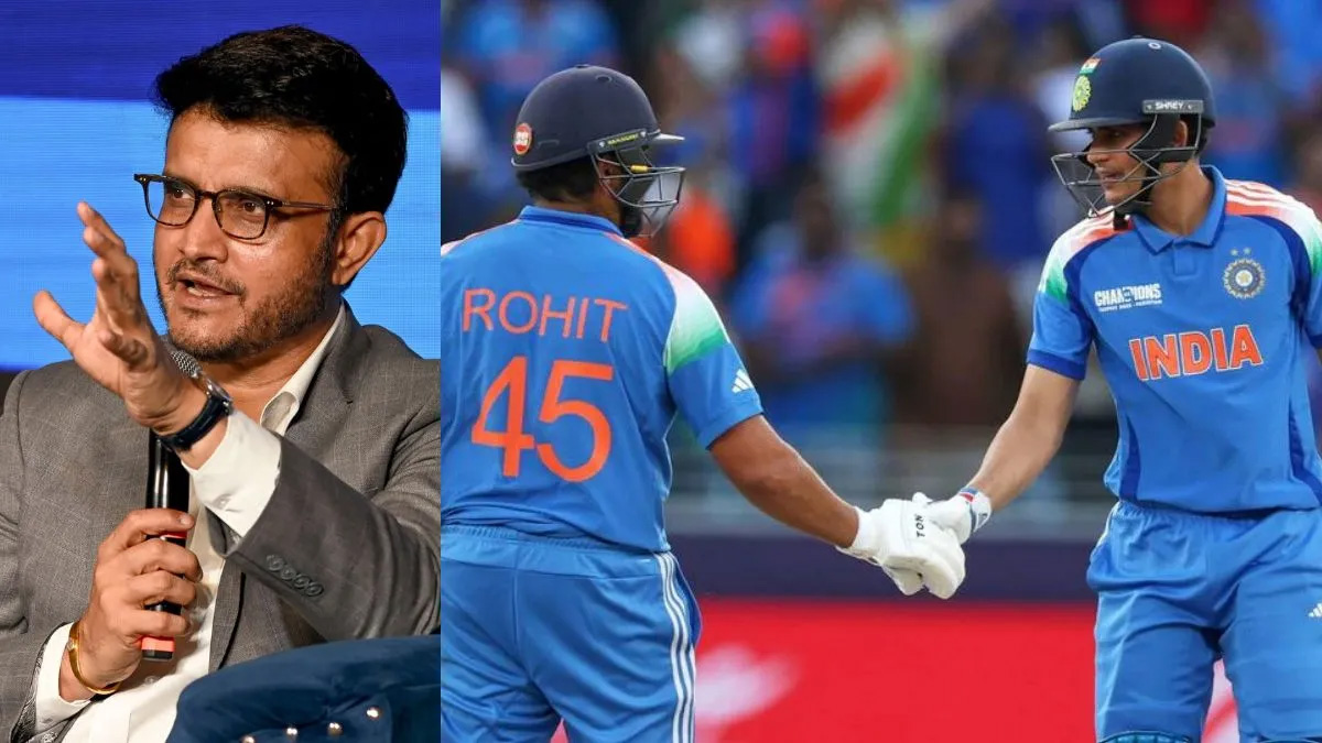 রোহিতকে সরিয়ে অধিনায়ক গিল— যা বললেন সৌরভ