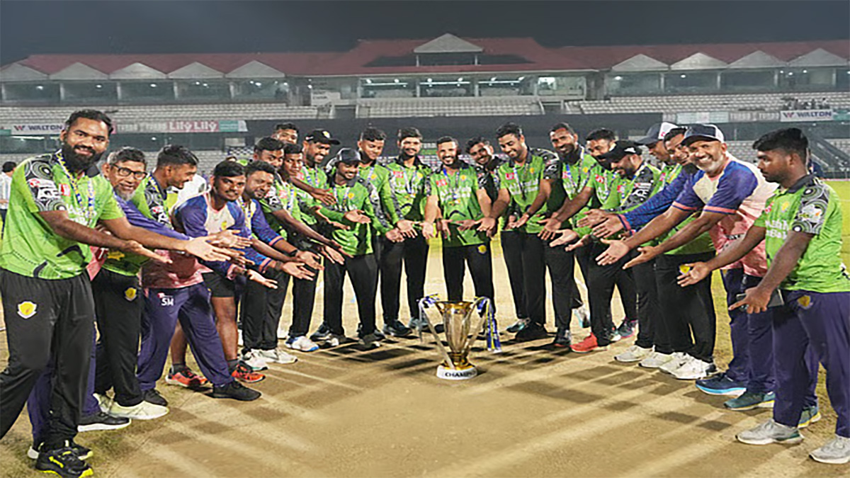 এনসিএল টি-টোয়েন্টিতে আবারও চ্যাম্পিয়ন রংপুর