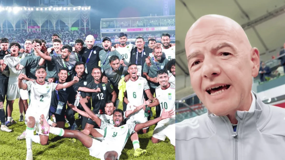 ‘বিশ্বকাপ তোমার অপেক্ষায়’—বাংলাদেশকে শুভকামনা ফিফা সভাপতির