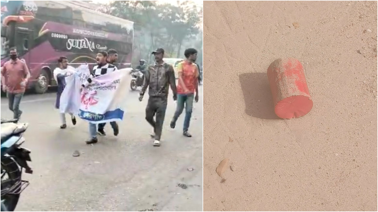 নিষিদ্ধ আওয়ামী লীগের অঙ্গসংগঠনের ঝটিকা মিছিল, ককটেল উদ্ধার