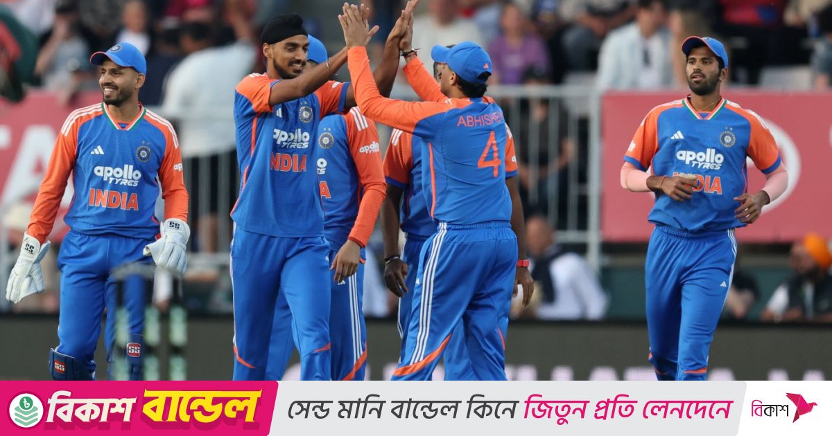 হোবার্টে জিতে সিরিজে সমতায় ভারত