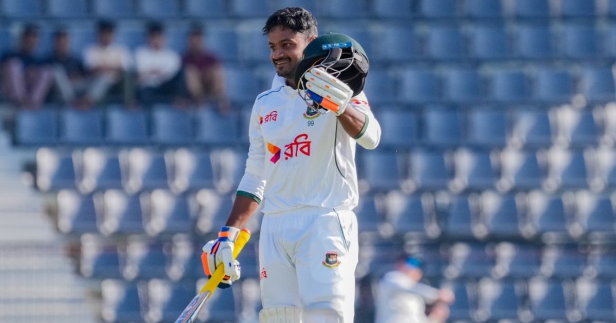 ১৬১ রানের লিড নিয়ে লাঞ্চে বাংলাদেশ