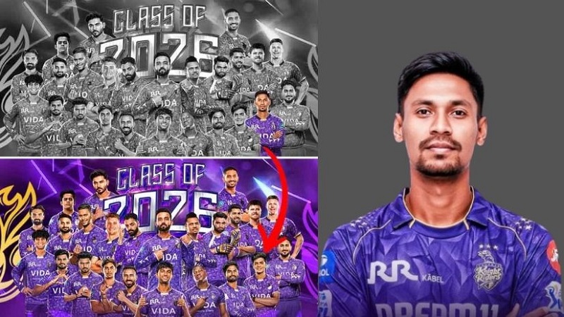 মোস্তাফিজের ছবি ফেসবুক পেজ থেকে মুছে দিল কেকেআর