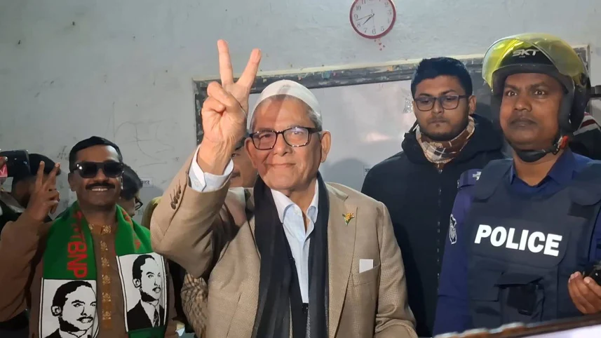 ৯৭ হাজার ভোটে জিতলেন মির্জা ফখরুল ইসলাম আলমগীর