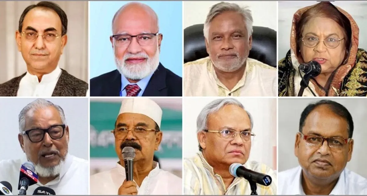 মন্ত্রিপরিষদে জায়গা হয়নি বিএনপির যেসব জ্যেষ্ঠ নেতার