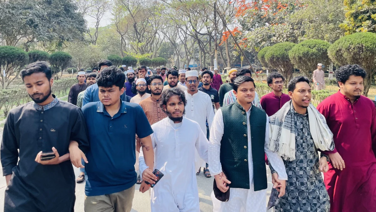 দড়ি লাগলে দড়ি নে; ধর্ষকদের ফাঁসি দে: নরসিংদীর ঘটনায় উত্তাল ইবি