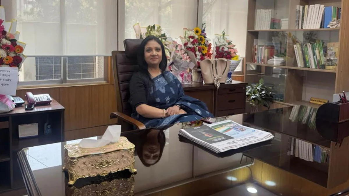 প্রতিমন্ত্রী হয়ে প্রথমবার নাটোরে ফারজানা শারমিন পুতুল