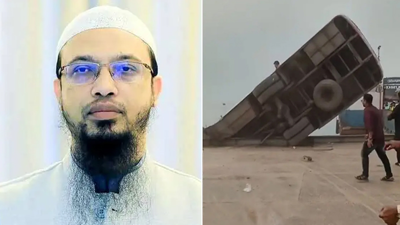 নির্বিঘ্নে গন্তব্যে পৌঁছতে নিরাপদ সড়কের জন্য আর কত বছর অপেক্ষা করতে হবে, শায়খ আহমাদুল্লাহর প্রশ্ন