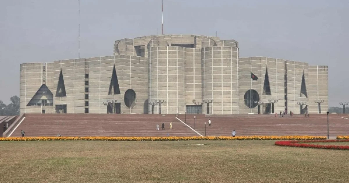 অধিবেশনের জন্য প্রস্তুত জাতীয় সংসদ ভবন