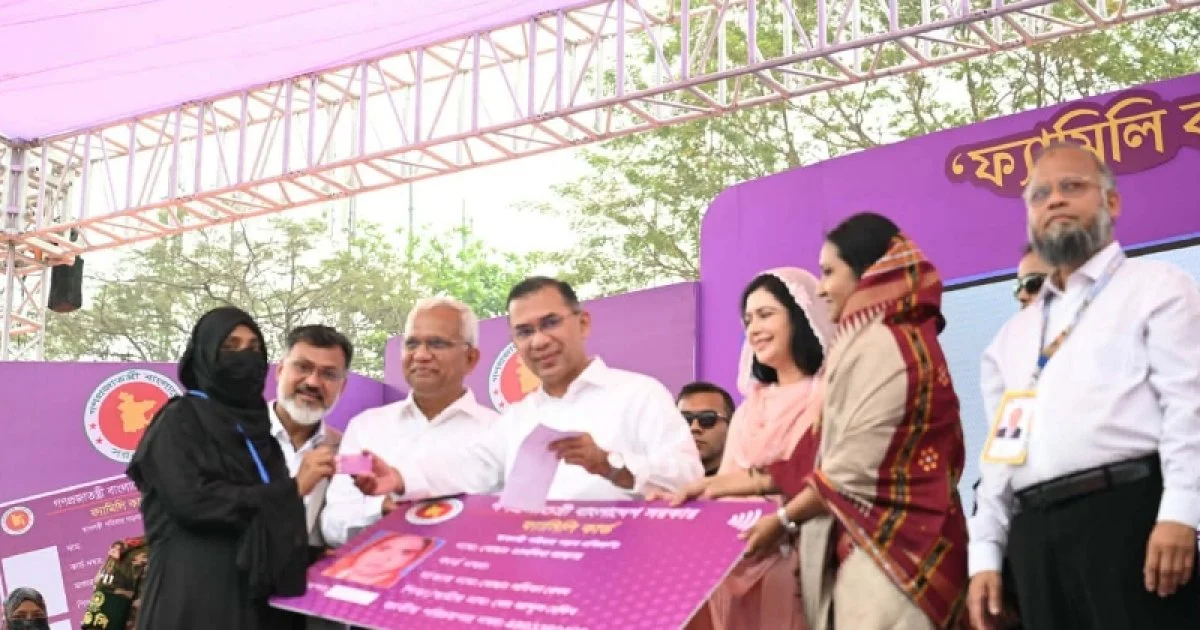 ফ্যামিলি কার্ড কর্মসূচি বিএনপির দীর্ঘ পরিকল্পনার বাস্তবায়ন: সমাজকল্যাণমন্ত্রী
