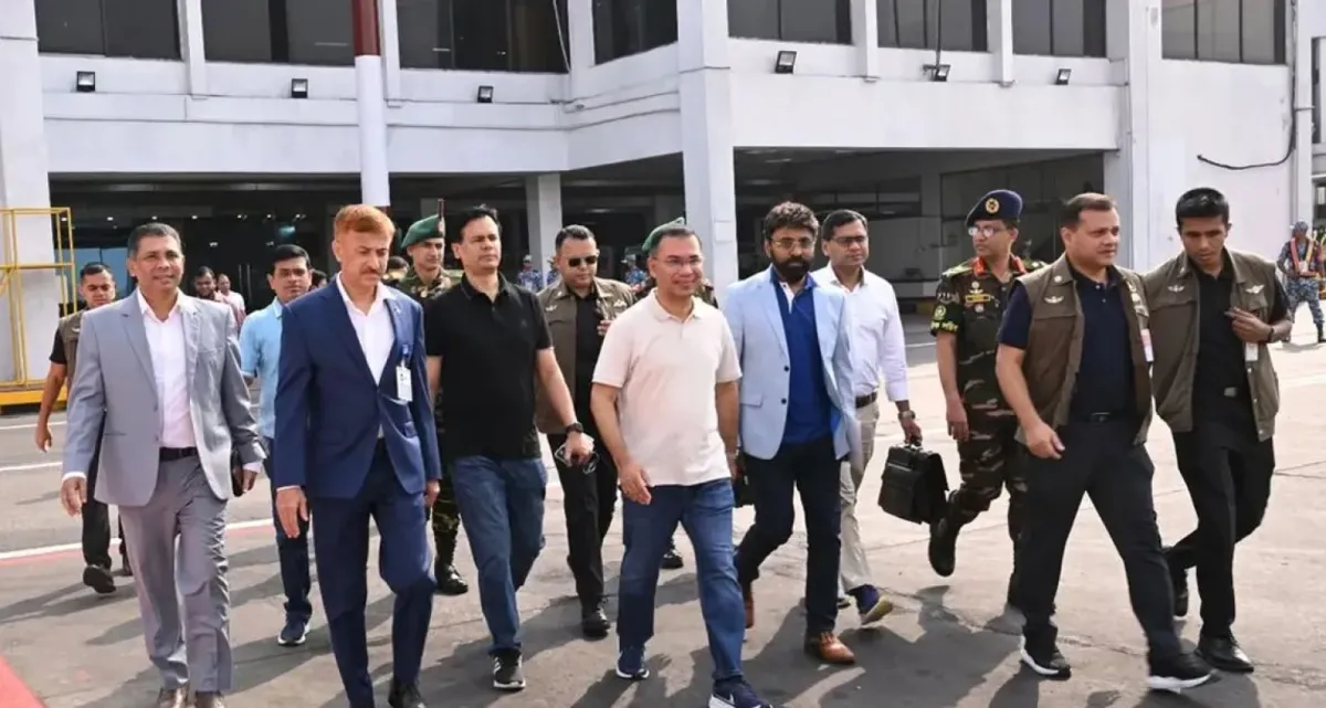 দিনাজপুরের পথে প্রধানমন্ত্রী তারেক রহমান