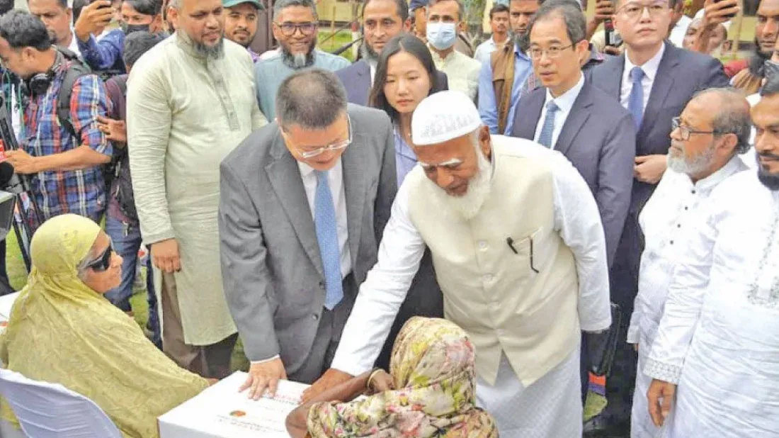 চীনের উপহারকে যৌথ উদ্যোগ বলে বিতরণ, জামায়াতের বক্তব্যে চীনা দূতাবাসের উদ্বেগ