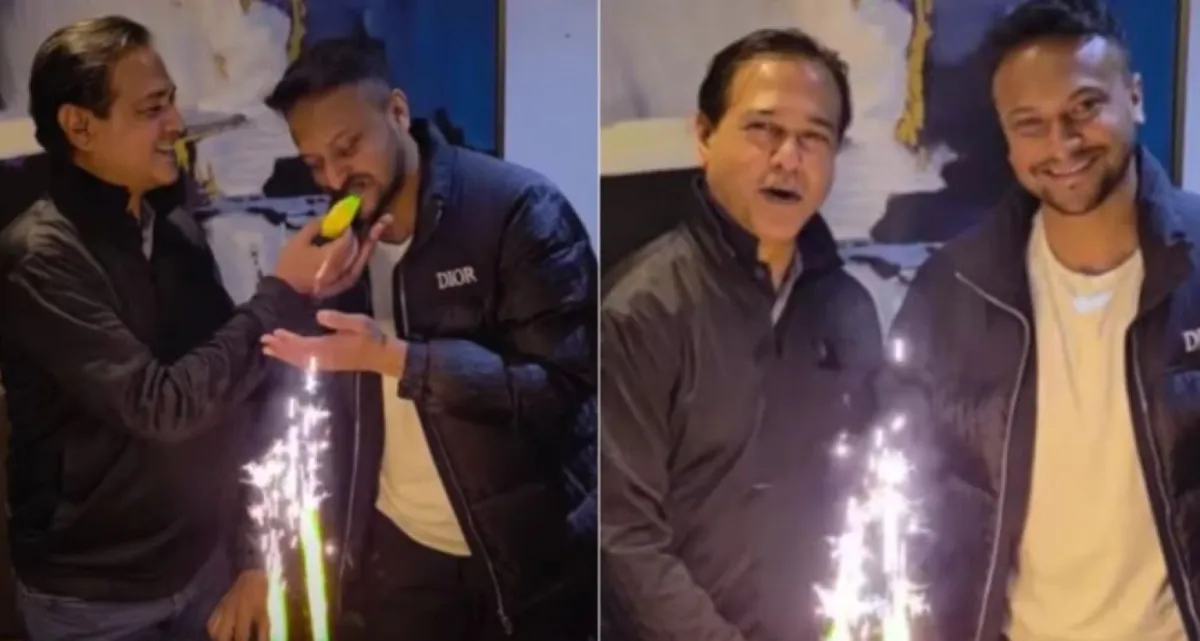 লন্ডনে সাকিবের জন্মদিন উদযাপনে আসিফ আকবর