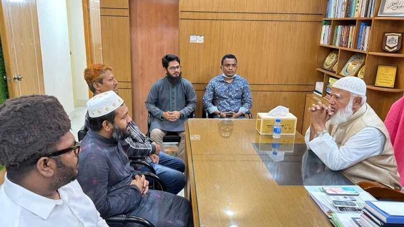 জামায়াত আমিরের সঙ্গে বিপ্লবী পরিষদ নেতৃবৃন্দের বৈঠক