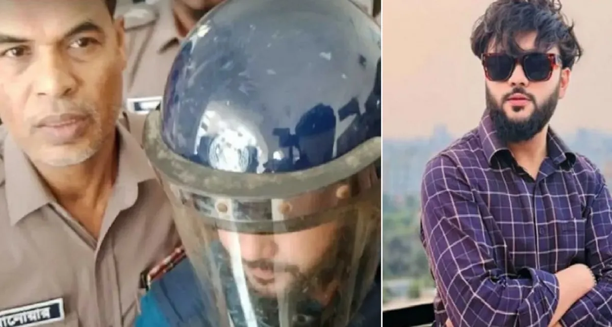 কাঠগড়ায় অঝোরে কাঁদলেন কনটেন্ট ক্রিয়েটর আর এস ফাহিম