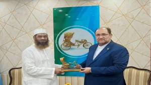 বাংলাদেশ খেলাফত মজলিসের আমিরের সঙ্গে ইরানের হাইকমিশনারের সাক্ষাৎ