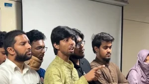 ৫০ বছর পরে হলেও ছাত্রদলকে বিচারের মুখোমুখি করা হবে: ডাকসু নেতা মুসাদ্দিক