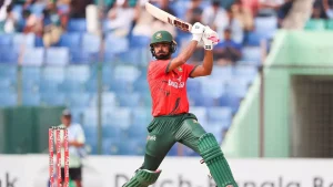 তাওহীদ হৃদয়ের ঝড়ে ইতিহাস গড়ে জিতল বাংলাদেশ