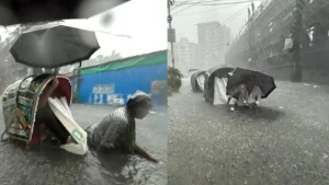 তুমুল বৃষ্টি ও জলাবদ্ধতায় বিপর্যস্ত চট্টগ্রাম নগরী