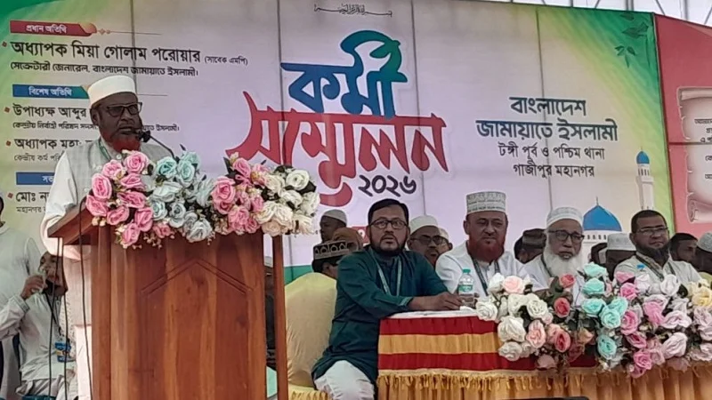 গণভোটই সর্বোচ্চ আইনি ভিত্তি বহন করে: গোলাম পরওয়ার
