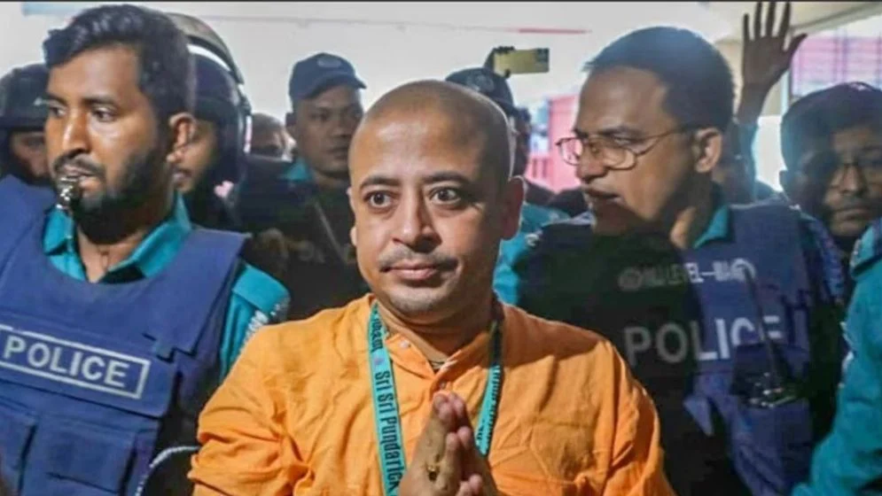 বিএনপি নেতা মীর নাছিরের মামলায় চিন্ময়ের জামিন মঞ্জুর