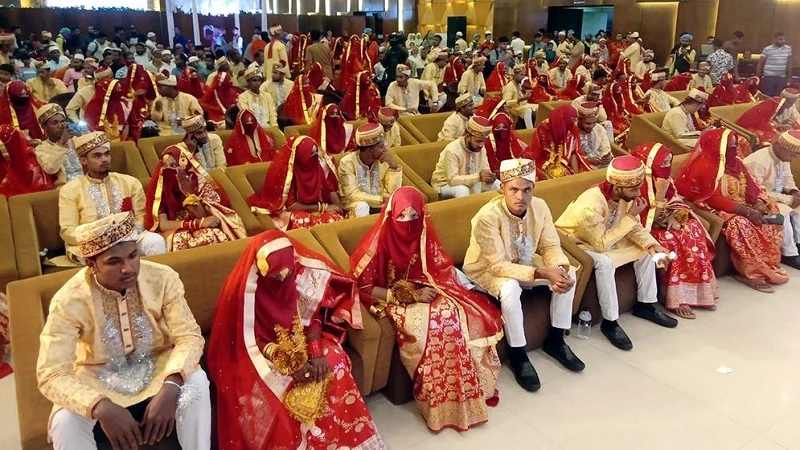 সিলেটে একসঙ্গে ১২৬ তরুণ-তরুণীর বিয়ে
