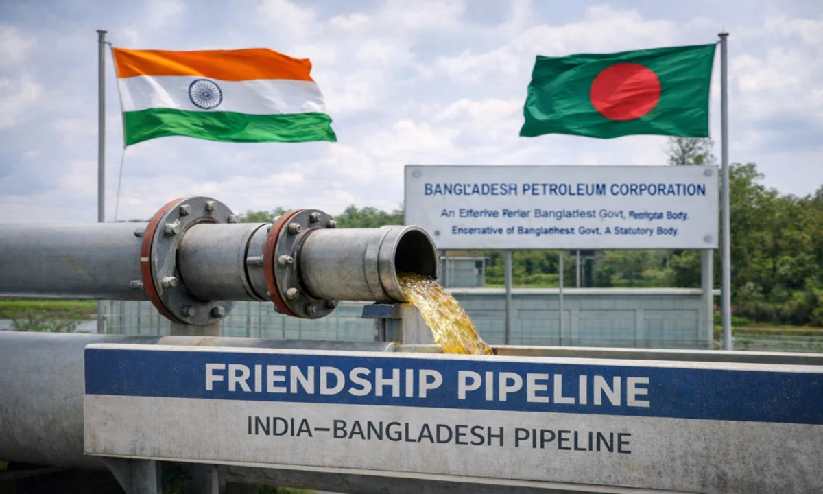 ভারত থেকে ৫ হাজার মেট্রিক টন ডিজেল পাম্পিং শুরু