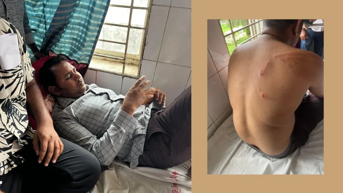 বিএনপি নেতাকে পেটাল ছাত্রদল নেতা