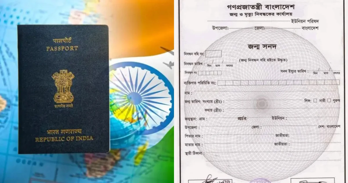 ভারতীয় নাগরিকেরা পেয়েছেন বাংলাদেশি জন্মসনদ