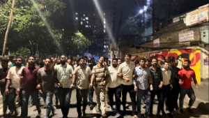 ‘গুপ্ত রাজনীতি’ নিষিদ্ধের দাবিতে জবিতে ছাত্রদলের মিছিল