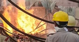 আবাসিক ভবনে আগুন লেগে ৪ জনের মৃত্যু