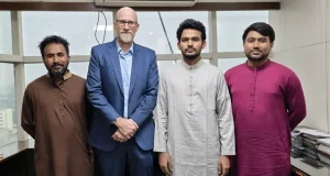 এনসিপির কার্যালয়ে মার্কিন কূটনীতিক