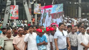জুলাই আন্দোলনে ছাত্রদের পাশে দাঁড়িয়ে শ্রমিকরা শক্তি যুগিয়েছিলেন: ছাত্রদল সভাপতি