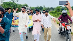 কারাবন্দী নেতাদের মুক্তির দাবিতে চট্টগ্রামে নিষিদ্ধ ছাত্রলীগের মিছিল