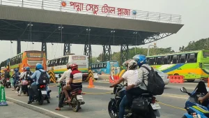 পদ্মা সেতুতে ২৪ ঘণ্টায় ৫ কোটি টাকা টোল আদায়, ইতিহাসে দ্বিতীয় সর্বোচ্চ রেকর্ড