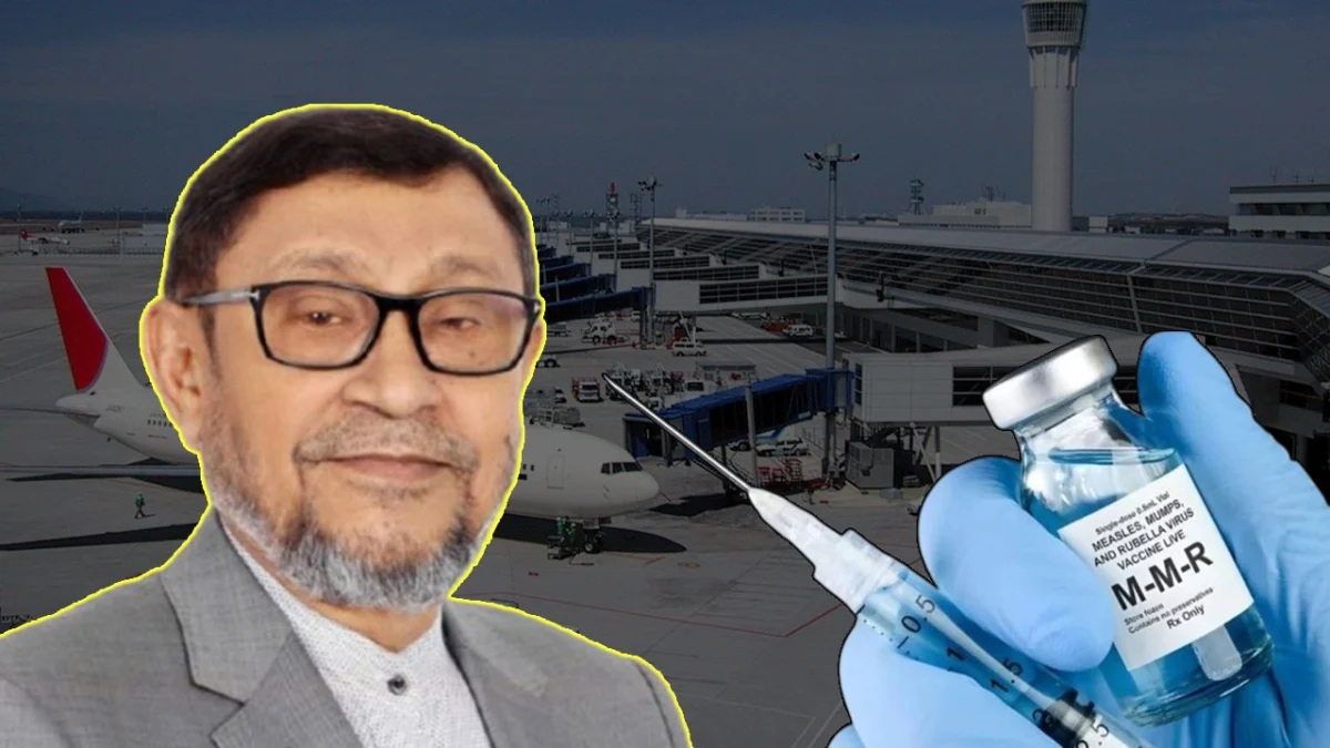 দেশে ১৫ লাখ ডোজ হামের ভ্যাকসিন পৌঁছেছে : স্বাস্থ্যমন্ত্রী
