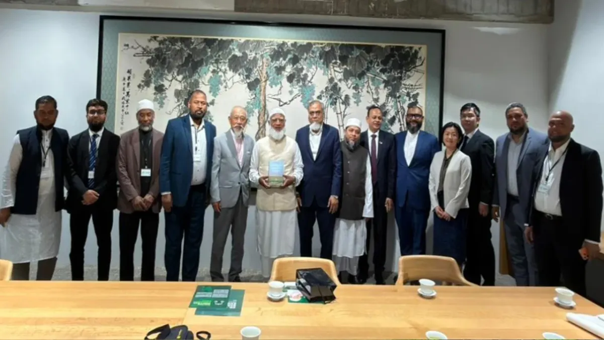 জাপানের নিপ্পন ফাউন্ডেশনের চেয়ারম্যানের সঙ্গে বিরোধীদলীয় নেতার বৈঠক