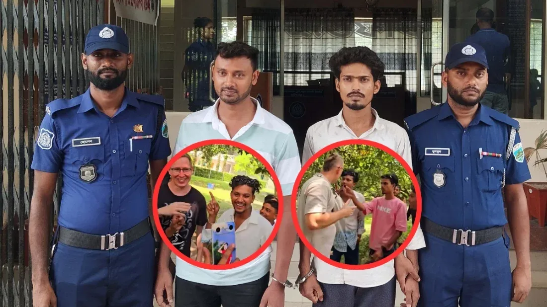 বিদেশী নাগরিককে হয়রানী করায় ২ টিকটকার গ্রেপ্তার