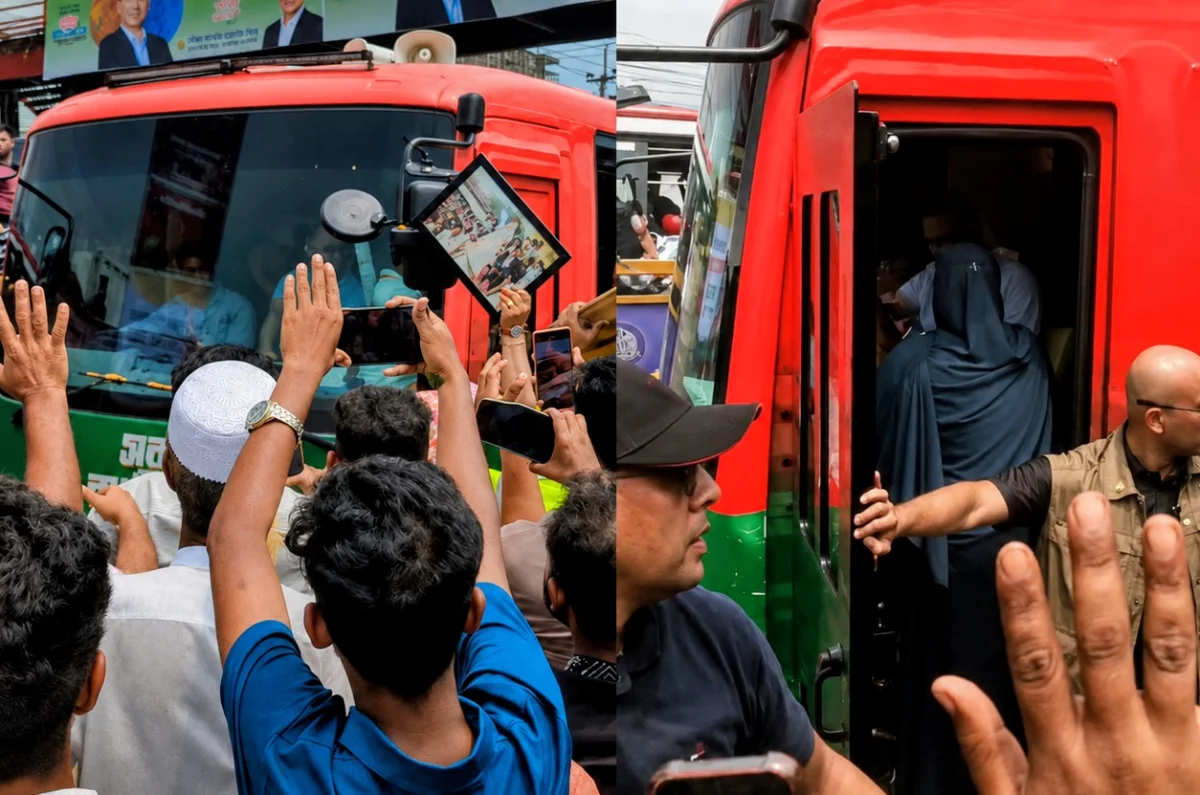 ভালুকায় বাস থামিয়ে মায়ের স্মৃতিবিজড়িত ছবি উপহার নিলেন প্রধানমন্ত্রী